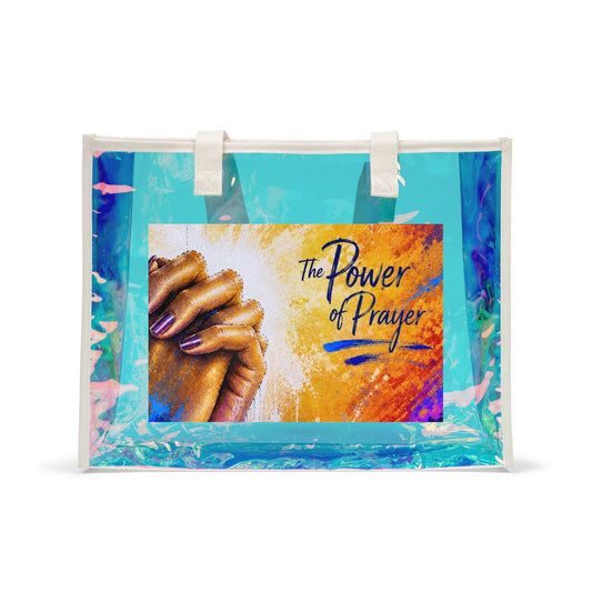 Holographic ‘Power of Prayer ‘ Tote Bag