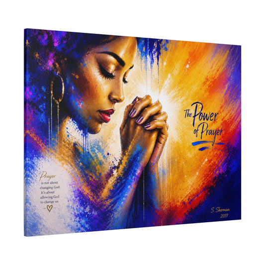 The Power of Prayer™ Matte Canvas, Stretched,