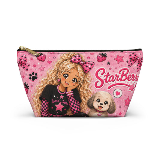 Lil’ Miss StarBerry™ Good Vibes Luxury Accessory/Cosmetic Pouch