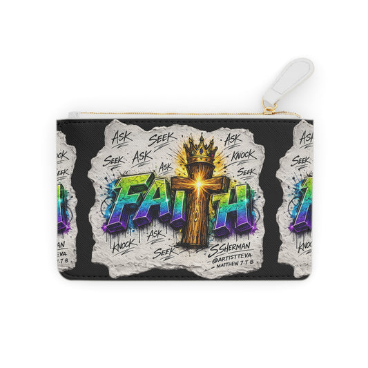 Mini ‘ FAITH’ Clutch Bag