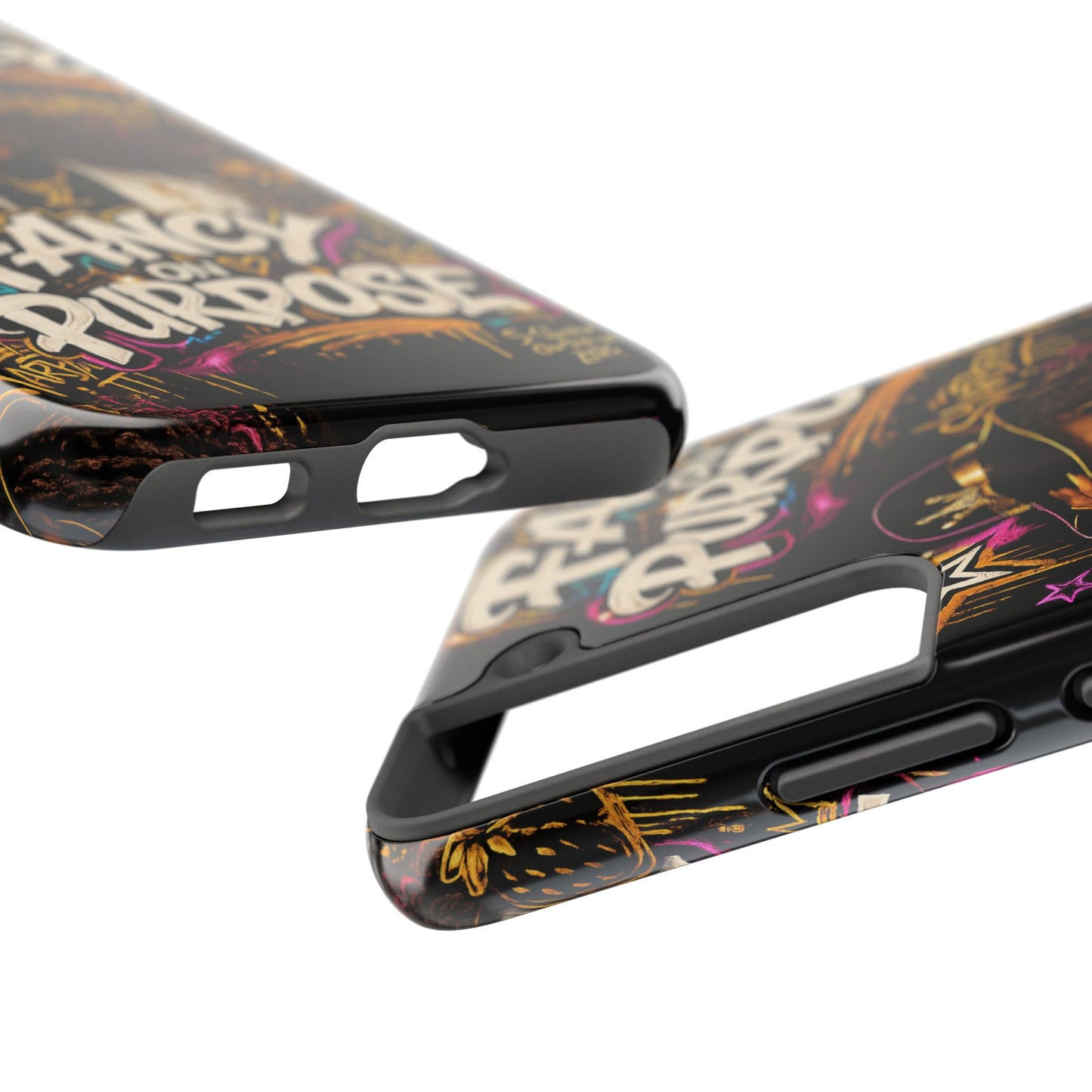 Fancy On Purpose Phone Case – Bold Black Woman Street Art Design