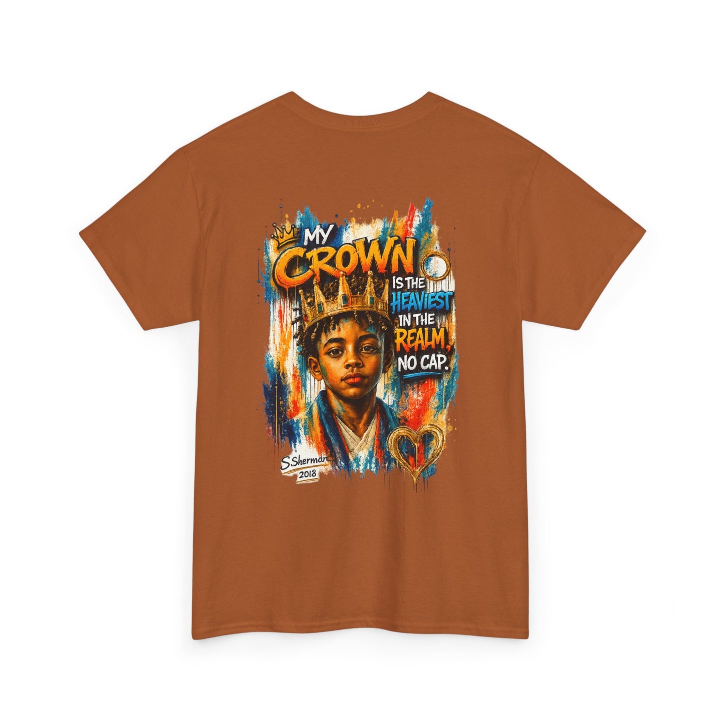 “My Crown Is The Heaviest In The Realm™” - Unisex Heavy Cotton Tee