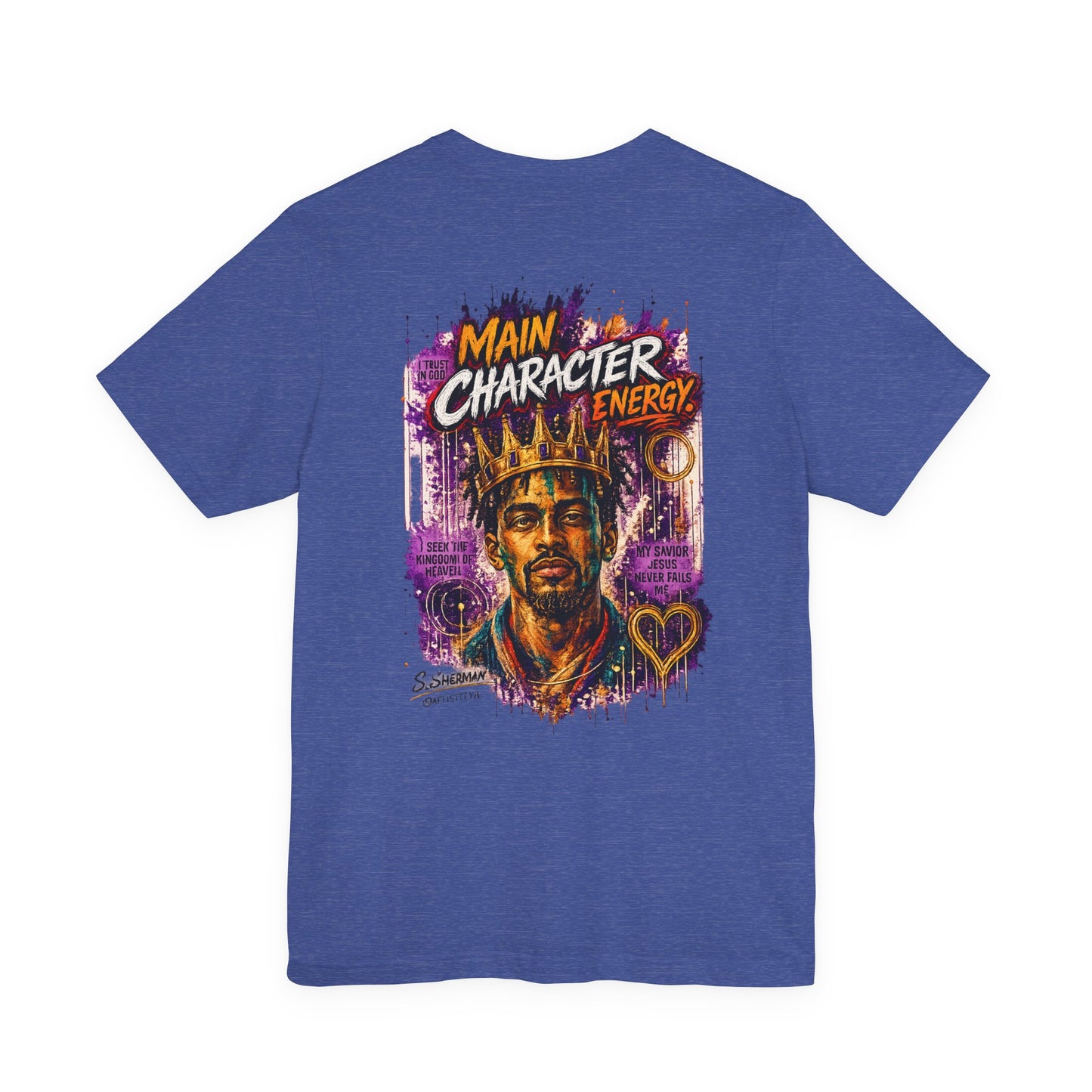“Main Character Energy™” - Unisex Jersey Short Sleeve Tee