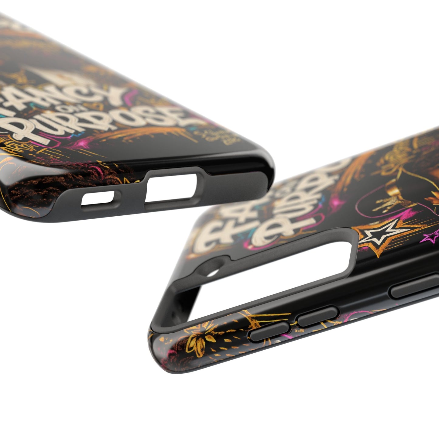 Fancy On Purpose Phone Case – Bold Black Woman Street Art Design
