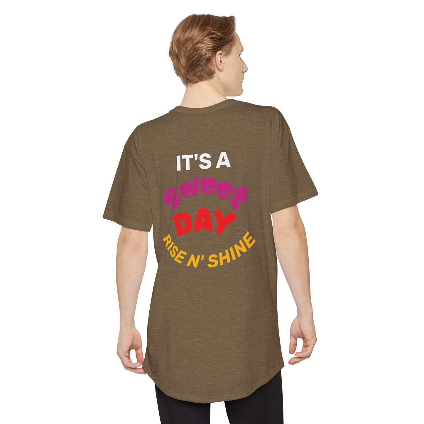 ‘ It’s a Sweet Day Rise and Shine’Unisex Long Body Urban Tee