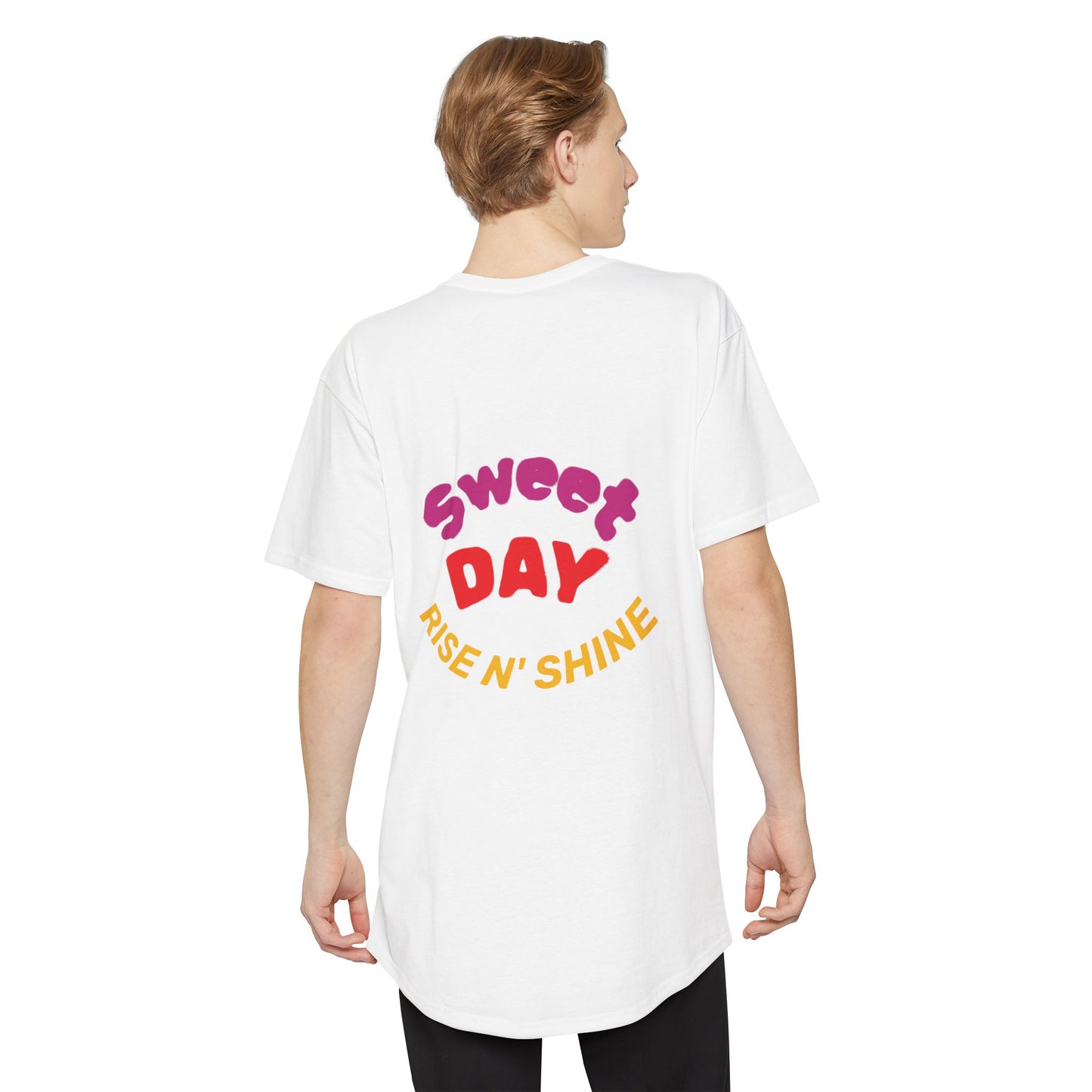 ‘ It’s a Sweet Day Rise and Shine’Unisex Long Body Urban Tee