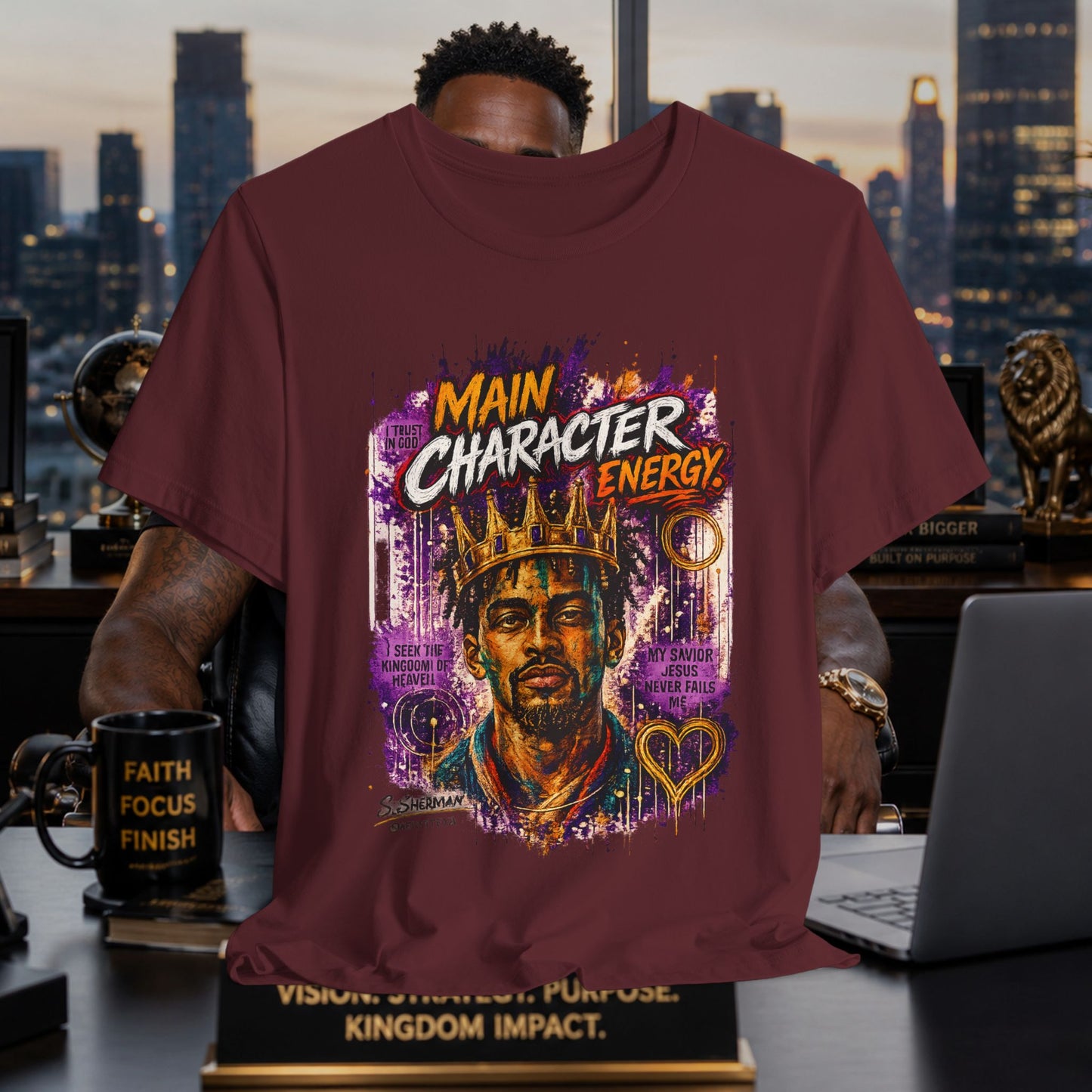 “Main Character Energy™” - Unisex Jersey Short Sleeve Tee