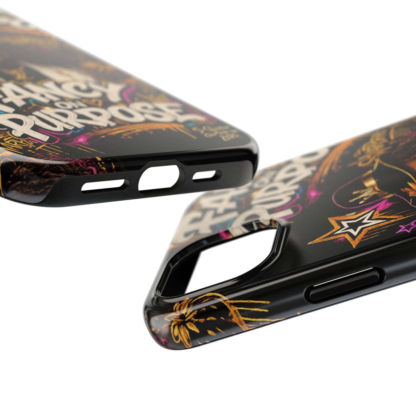 Fancy On Purpose Phone Case – Bold Black Woman Street Art Design