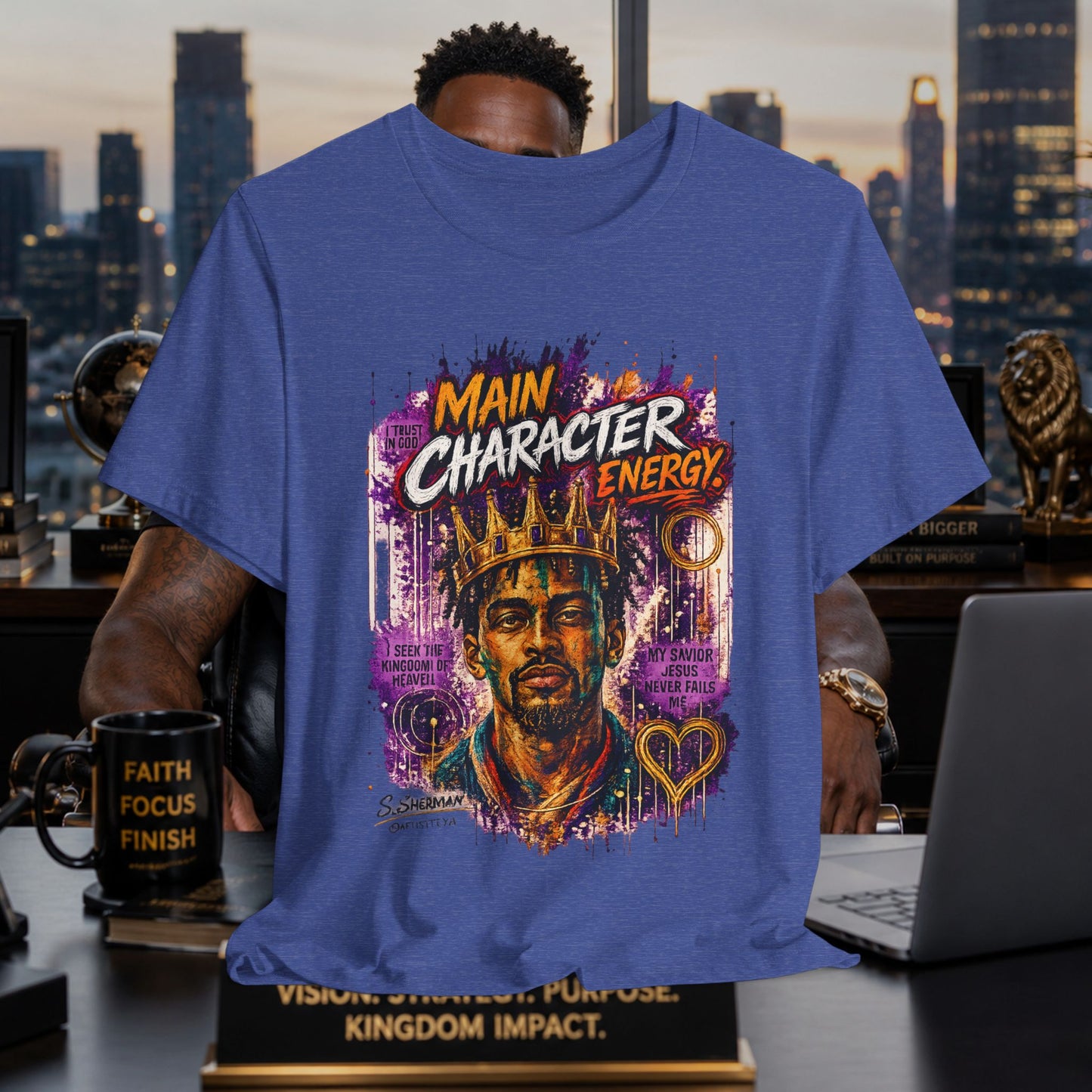 “Main Character Energy™” - Unisex Jersey Short Sleeve Tee