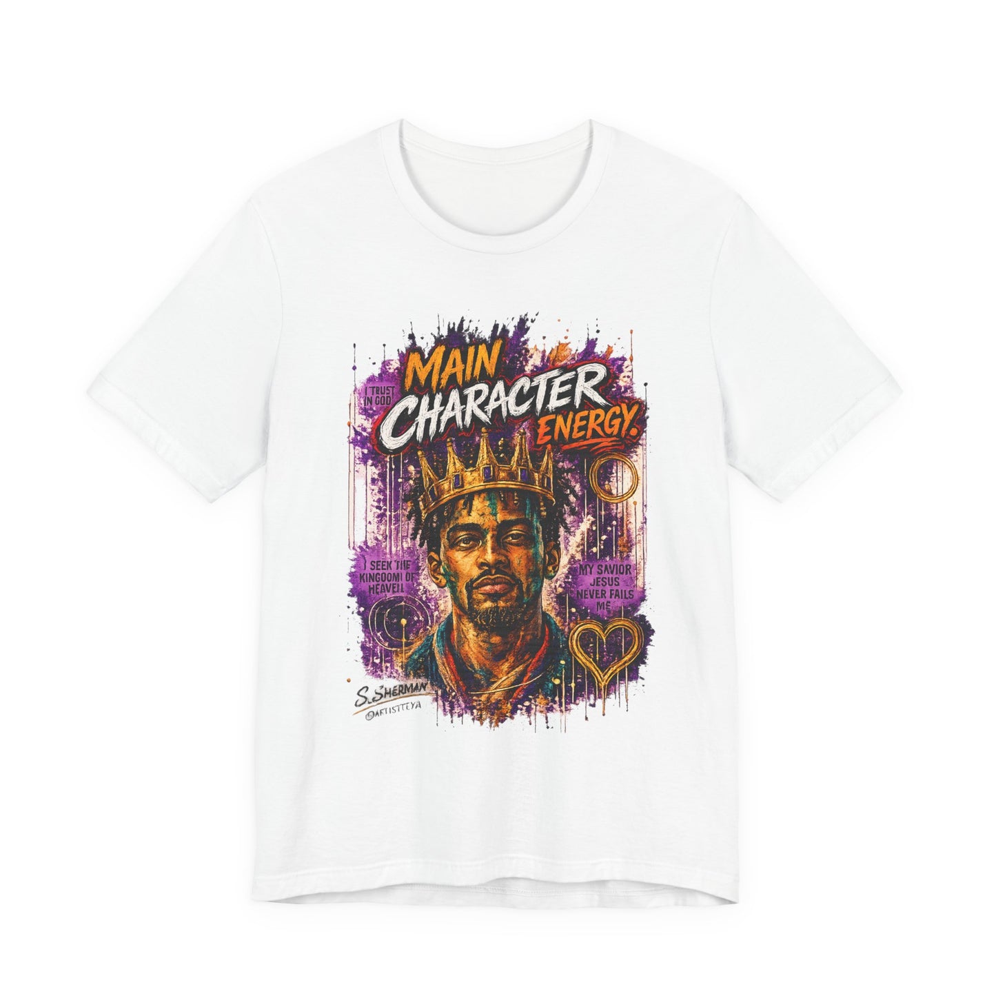 “Main Character Energy™” - Unisex Jersey Short Sleeve Tee