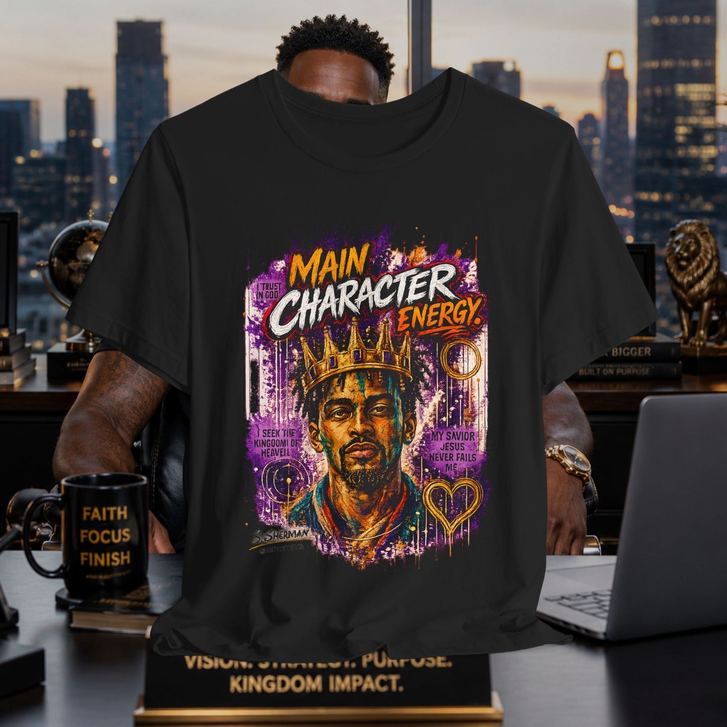 “Main Character Energy™” - Unisex Jersey Short Sleeve Tee