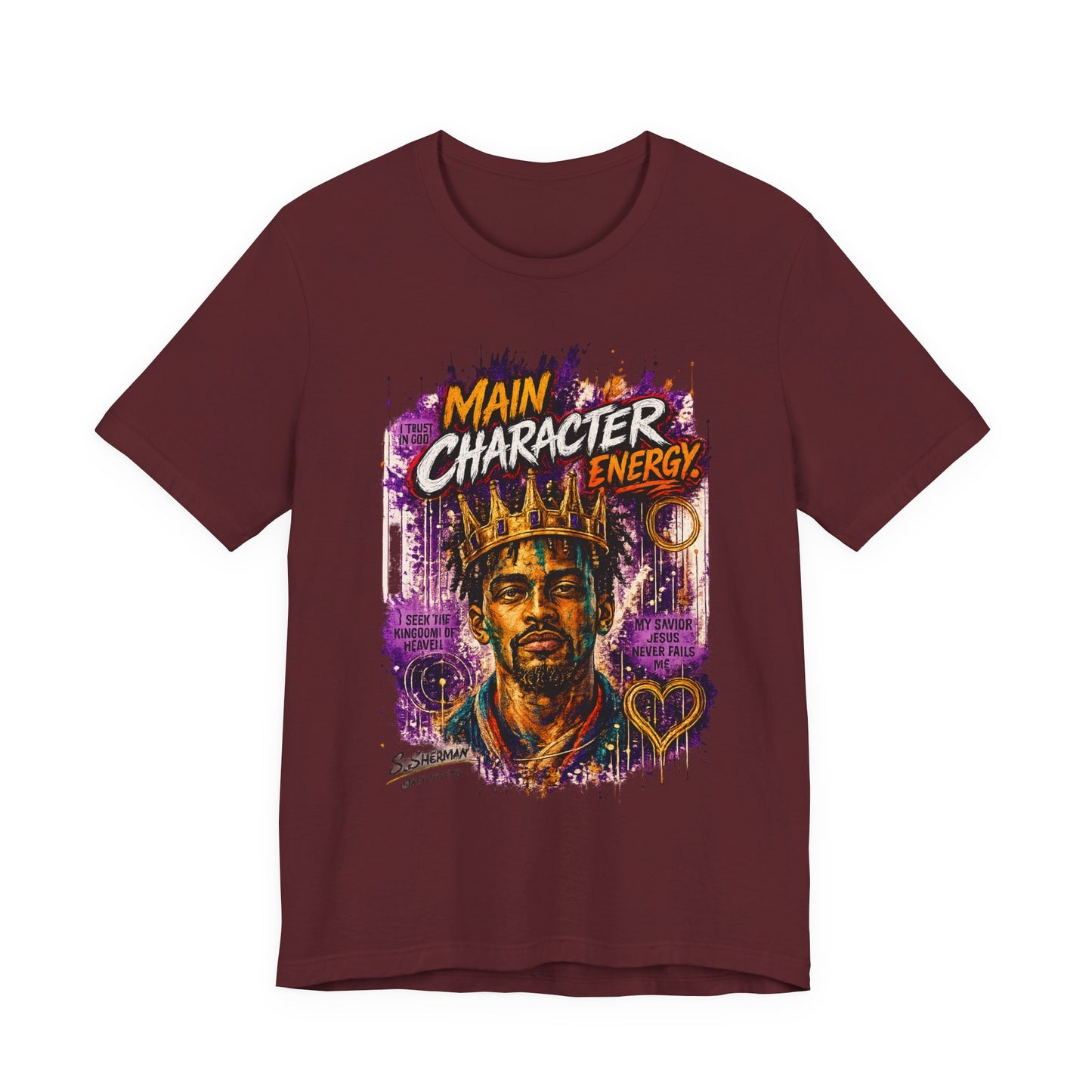 “Main Character Energy™” - Unisex Jersey Short Sleeve Tee