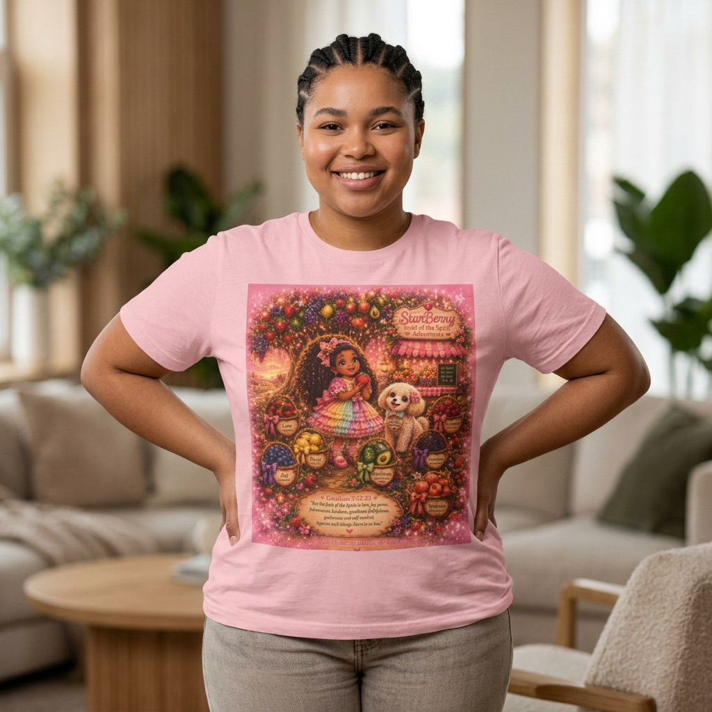 Lil’ Miss Alistar Berry™ Fruit of the Spirit Adventures | Faith-Based  Graphic Tee