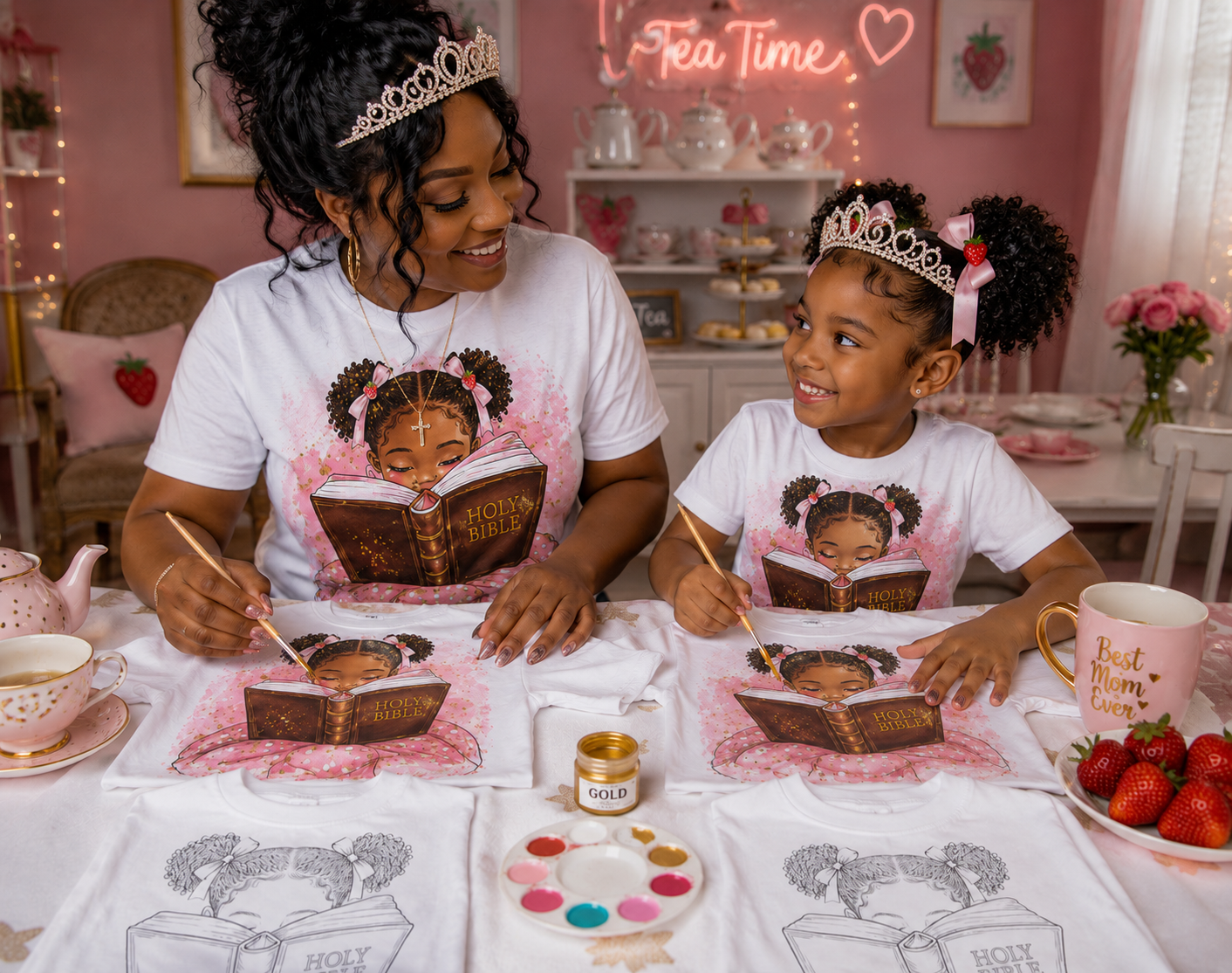 Tea, Truth & Tiaras™ Paint It • Wear It™ Experience