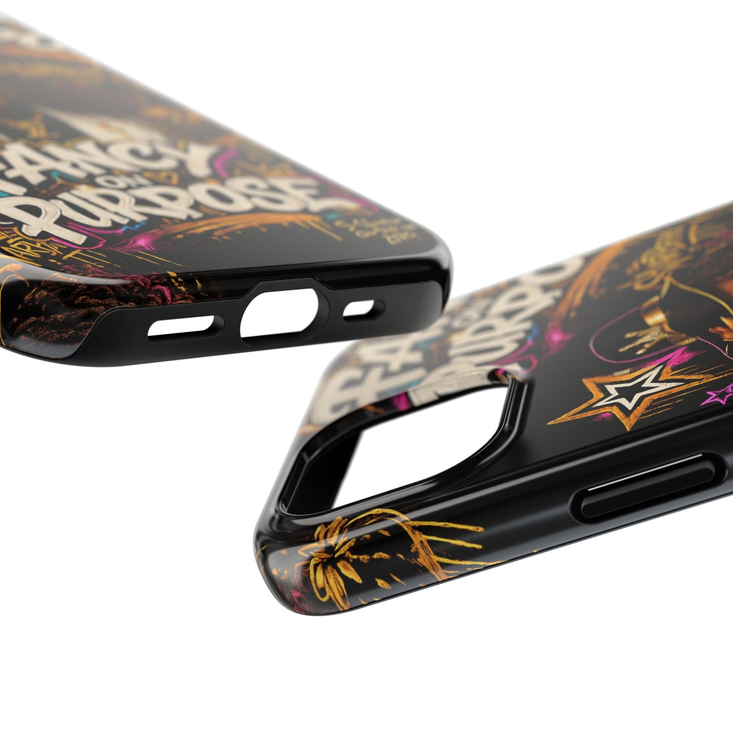 Fancy On Purpose Phone Case – Bold Black Woman Street Art Design