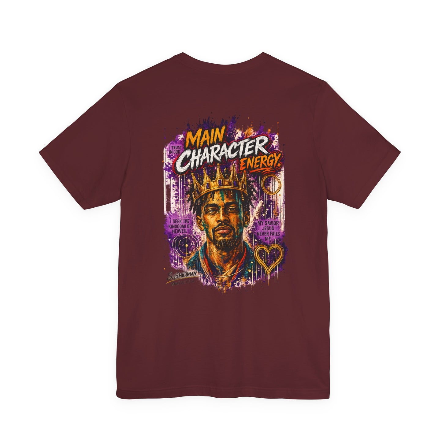 “Main Character Energy™” - Unisex Jersey Short Sleeve Tee