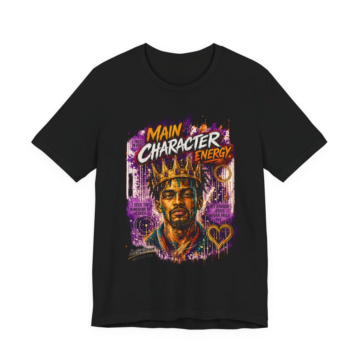 “Main Character Energy™” - Unisex Jersey Short Sleeve Tee