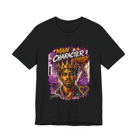 “Main Character Energy™” - Unisex Jersey Short Sleeve Tee