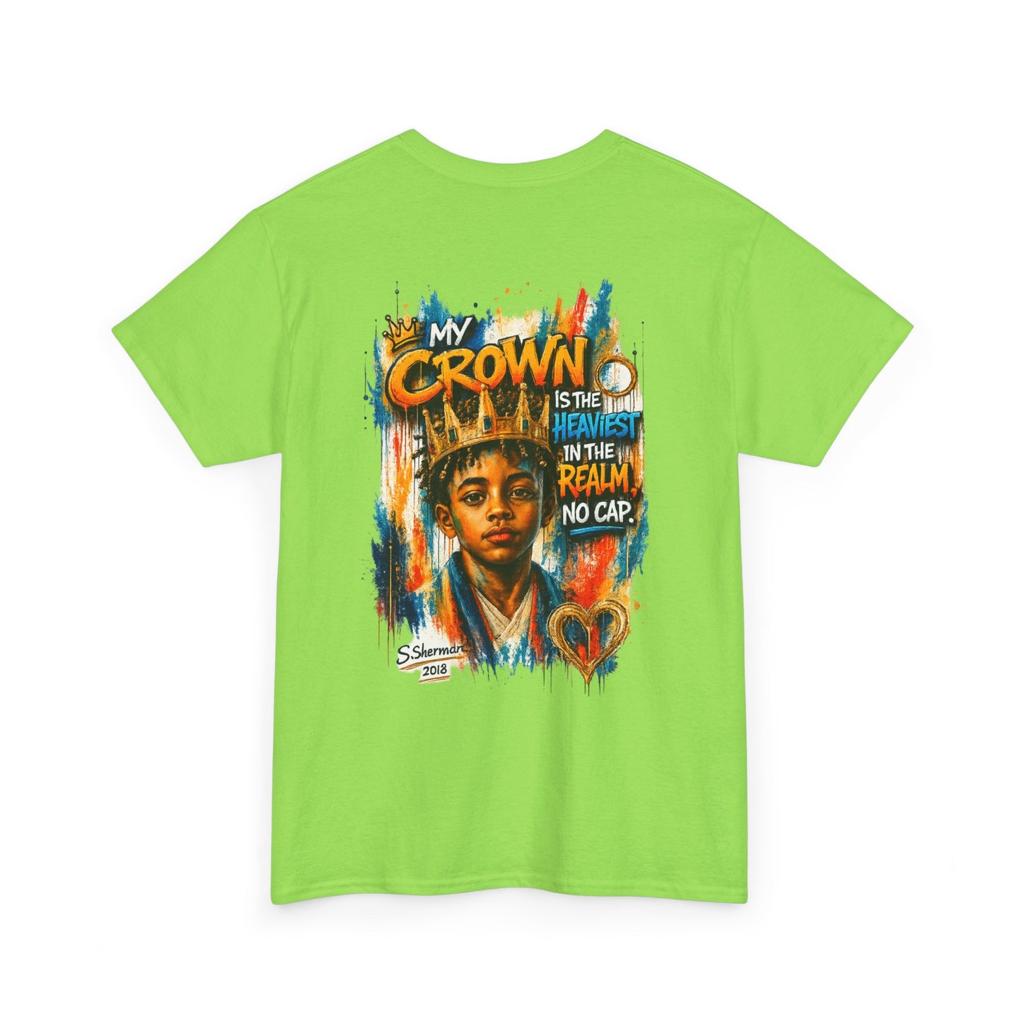 “My Crown Is The Heaviest In The Realm™” - Unisex Heavy Cotton Tee