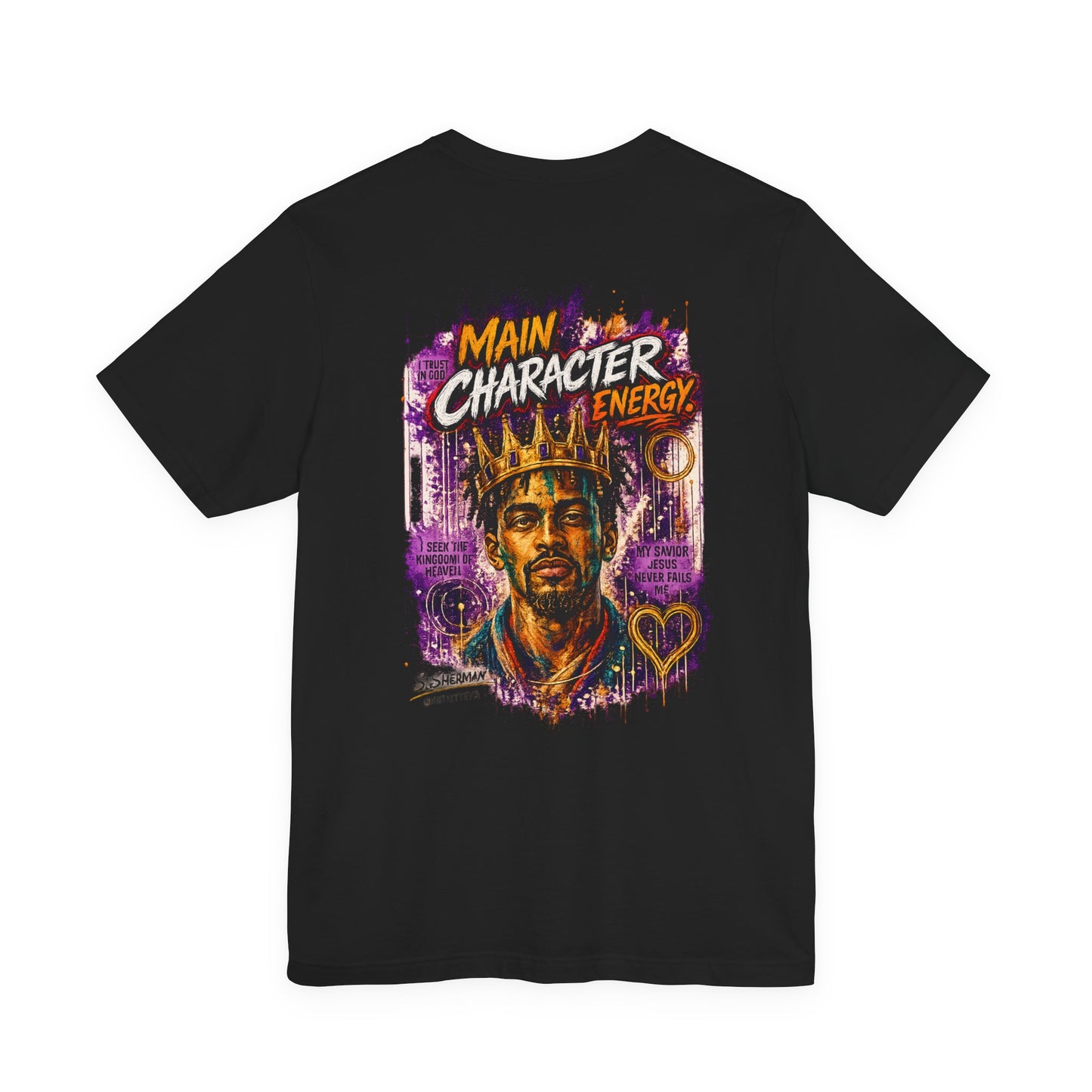 “Main Character Energy™” - Unisex Jersey Short Sleeve Tee