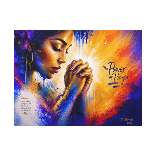 The Power of Prayer™ Matte Canvas, Stretched,