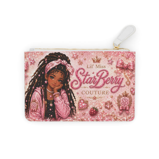 Pink Stardust Collection ✨🩷 Mini Clutch Bag -Lil’ Miss StarBerry™ Couture