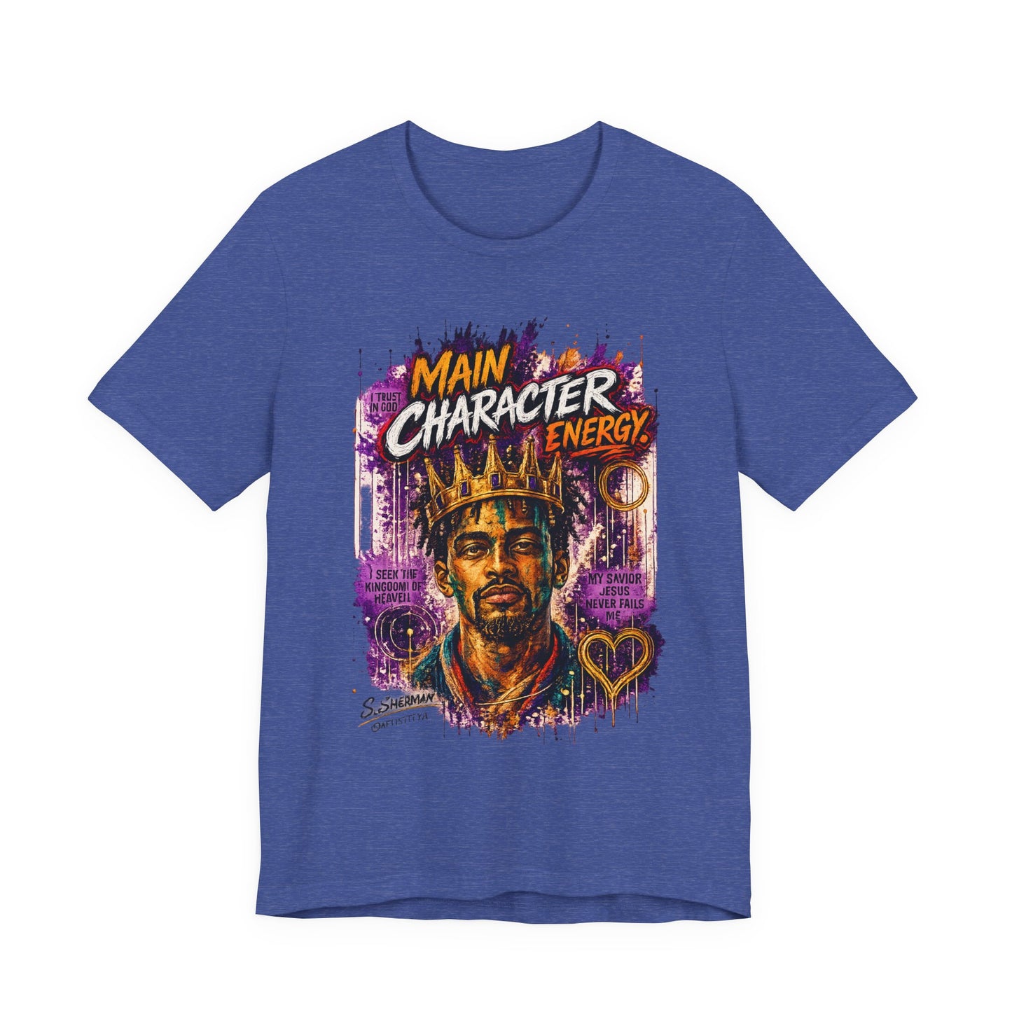 “Main Character Energy™” - Unisex Jersey Short Sleeve Tee