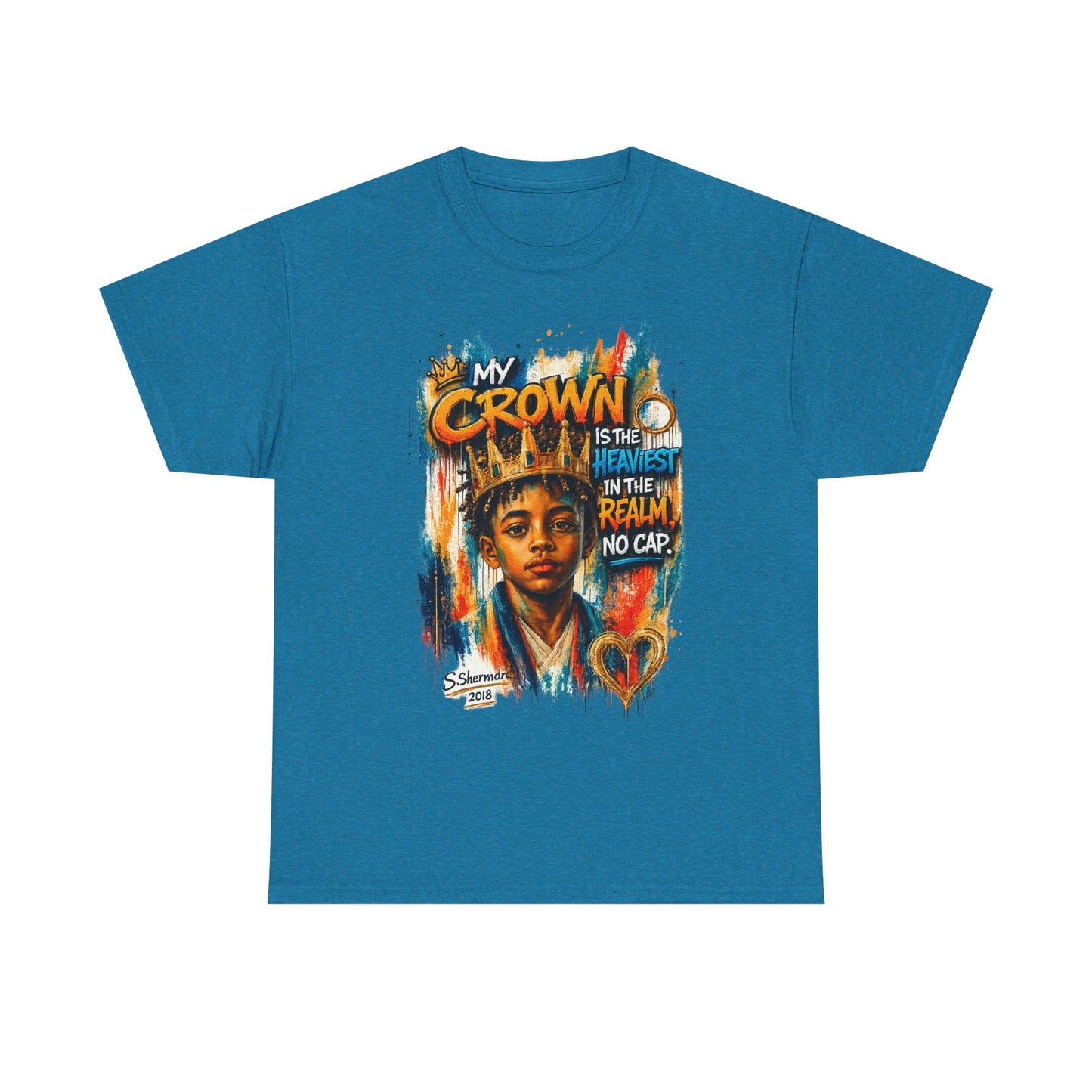 “My Crown Is The Heaviest In The Realm™” - Unisex Heavy Cotton Tee