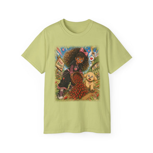 Hip StarBerry Twinkie & Harlequin – “Goodness” 🍓✨ Ultra Cotton Tee