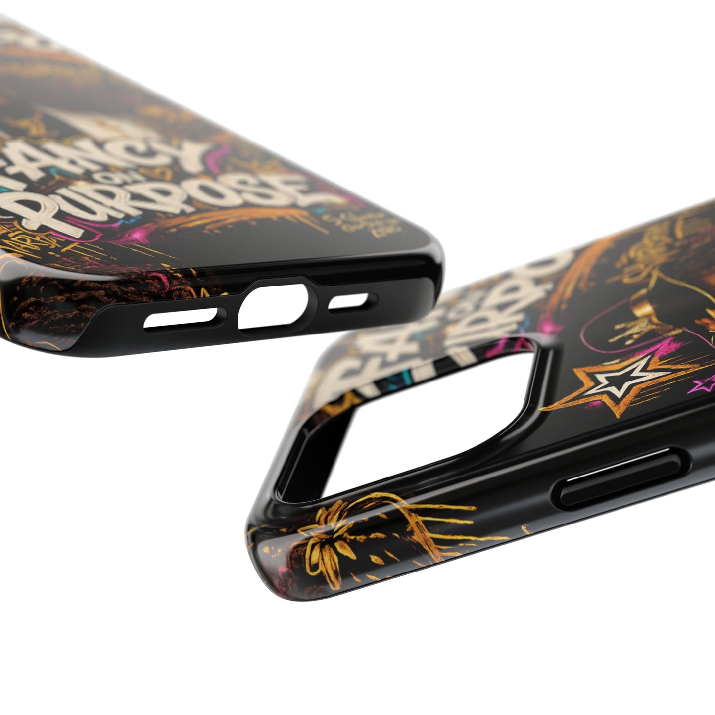 Fancy On Purpose Phone Case – Bold Black Woman Street Art Design