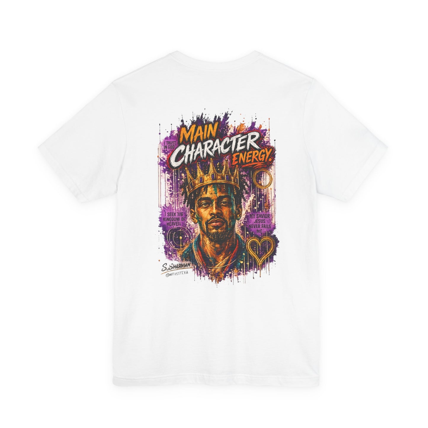 “Main Character Energy™” - Unisex Jersey Short Sleeve Tee