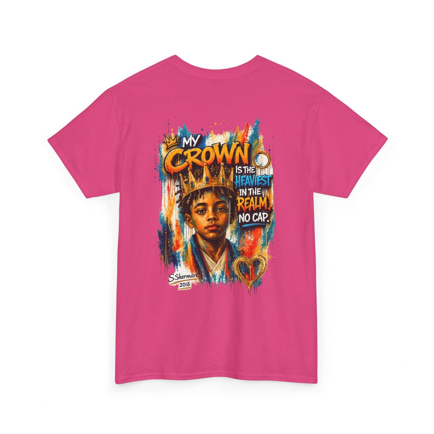 “My Crown Is The Heaviest In The Realm™” - Unisex Heavy Cotton Tee